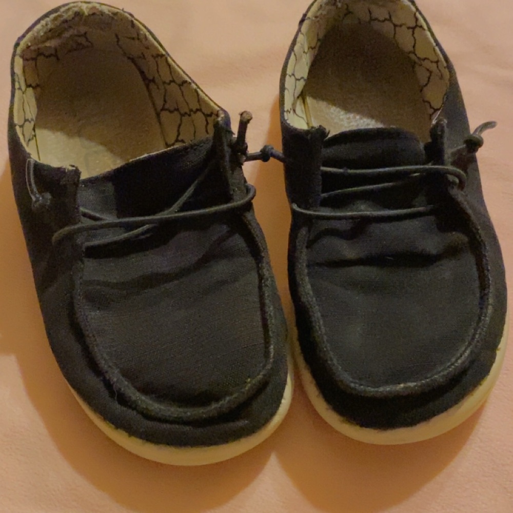 Kids Black Casual Shoes